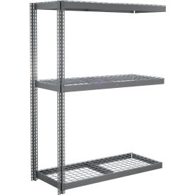 GoVets 3 Shelf Heavy Duty Boltless Shelving Add On 72