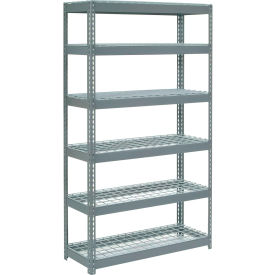 GoVets 6 Shelf Heavy Duty Boltless Shelving Starter 48