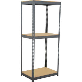 GoVets 3 Shelf Heavy Duty Boltless Shelving Starter 48