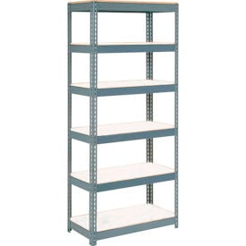 GoVets 6 Shelf Heavy Duty Boltless Shelving Starter 48