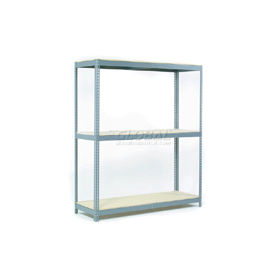 GoVets 3 Shelf Heavy Duty Boltless Shelving Starter 60