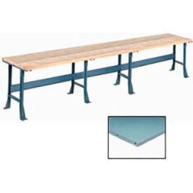 GoVets™ Production Workbench w/ Steel Square Edge Top 180