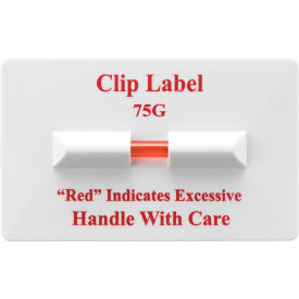 GoVets™ Clip Label Impact Indicators 75G Range 100/Box 644412 - Pkg Qty 20