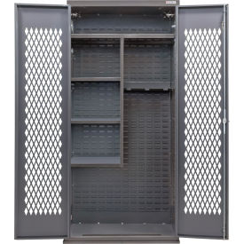 GoVets Configurable Ventilated Janitorial Cabinet 36