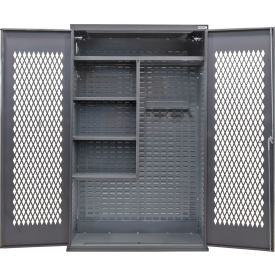 GoVets Configurable Ventilated Janitorial Cabinet 48