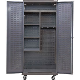 GoVets Configurable Mobile Janitorial Cabinet 36