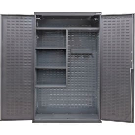 GoVets E-Locking Configurable Janitorial Charging Cabinet 48