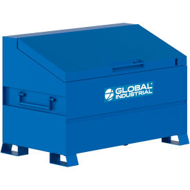 GoVets™ Jobsite Slope Lid Chest 41 Cu. Ft. Steel Blue 816133