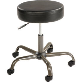 Interion® Antimicrobial Medical Stool - Vinyl - Black 159BK240