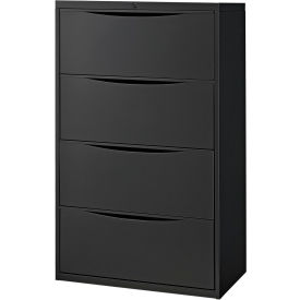 Interion® 4 Drawer Premium Lateral File Cabinet Letter & Legal Size 30