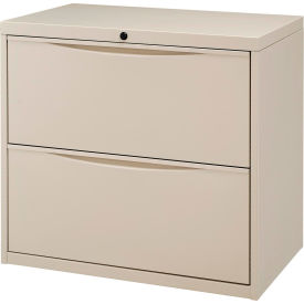 Interion® 2 Drawer Premium Lateral File Cabinet Legal & Letter Size 30