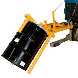 GoVets™ Forklift Mount Horizontal Drum Positioner Racker & Lifter 800 Lb. Capacity 400795