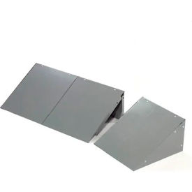 GoVets™ Locker Slope Top Kit 15x18 Gray 708GY652
