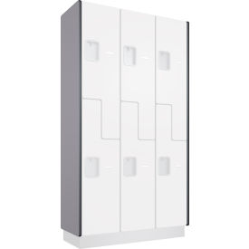 Optional Side Panel for GoVets™ Wood Lockers Gray 630290