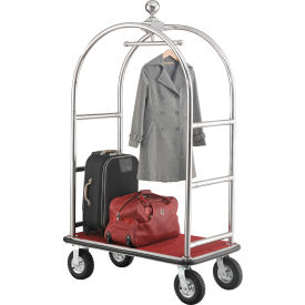GoVets™ Bellman Cart With Curved Uprights 8