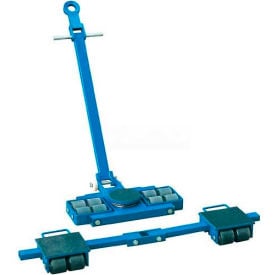 Steerable Machinery Moving Skate Roller Kits 12 Ton Capacity PHNXET6