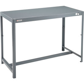 GoVets™ Deluxe Machine Table 12 Gauge Welded Top 48