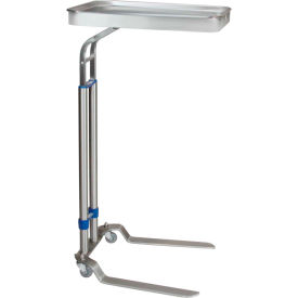 GoVets™ Mayo Stand Stainless Steel Foot Operated 20