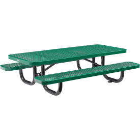 GoVets™ 6' Rectangular Kids Picnic Table Expanded Metal Green 152KGN277