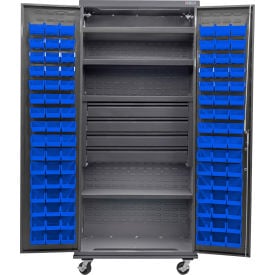 GoVets Configurable Mobile Bin Cabinet 36