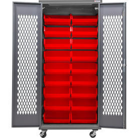 GoVets Configurable Ventilated Mobile Charging Cabinet 36