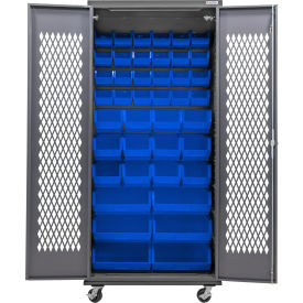 GoVets Configurable Ventilated Mobile Charging Cabinet 36