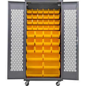 GoVets Configurable Ventilated Mobile Charging Cabinet 36