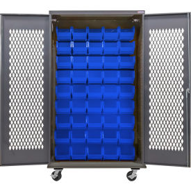 GoVets Configurable Ventilated Mobile Charging Cabinet 48