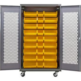 GoVets Configurable Ventilated Mobile Charging Cabinet 48