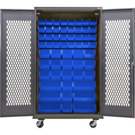 GoVets Configurable Ventilated Mobile Charging Cabinet 48