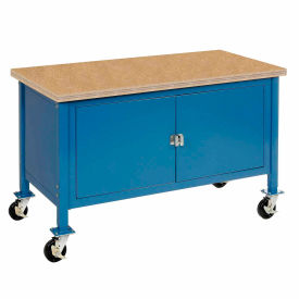 GoVets™ Mobile Cabinet Workbench - Shop Square Edge 72