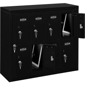 GoVets™ 2-Tier 8 Door Locker w/ Key Lock 28-1/2