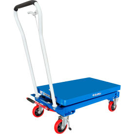 GoVets™ Mobile Scissor Lift Table 1650 Lb. Cap. - Single Scissor - 39 x 20 Platform 076168