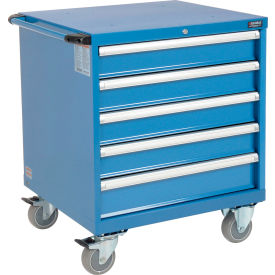GoVets™ Mobile Modular Drawer Cabinet 5 Drawers w/Lock 30
