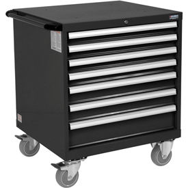 GoVets™ Mobile Modular Drawer Cabinet 7 Drawers w/Lock 30