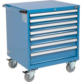 GoVets™ Mobile Modular Drawer Cabinet 7 Drawers w/Lock 30