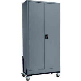 GoVets™ Mobile Steel Storage Cabinet 36