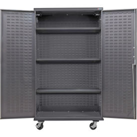 GoVets Configurable Mobile Shelf Cabinet 48