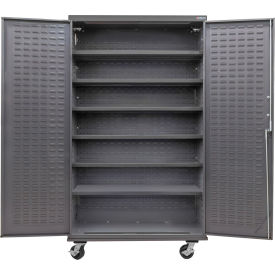 GoVets Configurable Mobile Shelf Cabinet 48