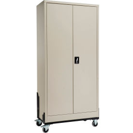 GoVets™ Mobile Steel Storage Cabinet 36