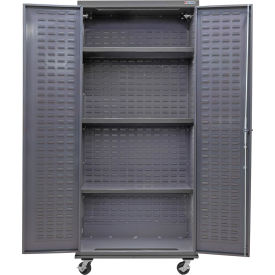 GoVets E-Lock Configurable Mobile Shelf Cabinet 36