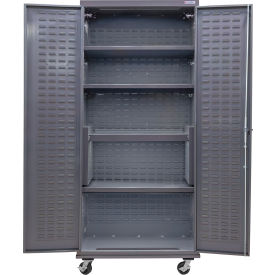 GoVets E-Lock Configurable Mobile Shelf Cabinet 36