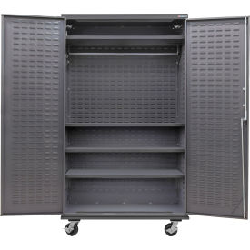 GoVets Configurable Mobile Wardrobe Cabinet 48