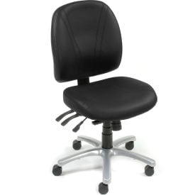 Interion® Antimicrobial Multifunctional Office Chair Black 605BK-AM250