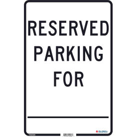 GoVets™ Reserved Parking For 18x12 .040 Aluminum 232A724