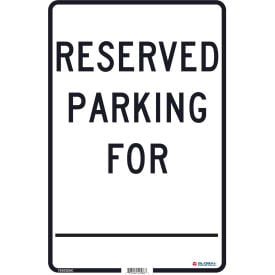 GoVets™ Reserved Parking For 18x12 .080 Aluminum 232AC724