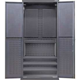 GoVets Configurable Pegboard Cabinet 36