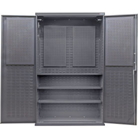 GoVets Configurable Pegboard Cabinet 48