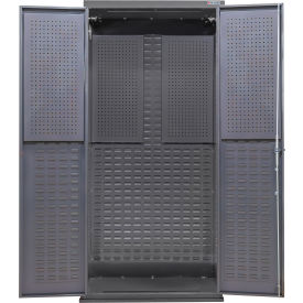 GoVets E-Lock Configurable Pegboard Cabinet 36