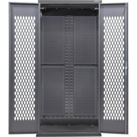 GoVets Configurable Ventilated Full Pegboard Cabinet 36